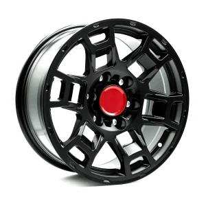 OE+ – TT01S – Black – 17″x8″ 15mm – All weather Wheels – TT01S17080156139MB